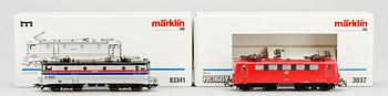LOK, "83341" resp "3037", Märklin, 1900-talets andra hälft.