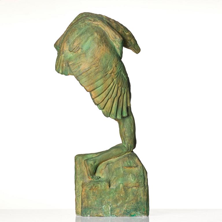Carl Milles, "Vingarna" ("Gosse med örn").