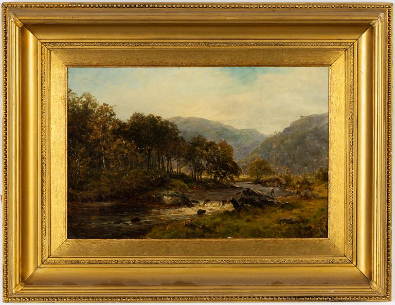 Okänd konstnär 1800-tal, olja på duk, England.