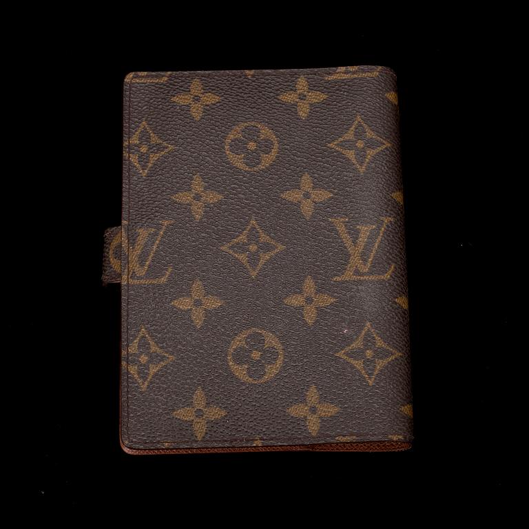 FILOFAX, "Small Agenda Ring Cover" Louis Vuitton.