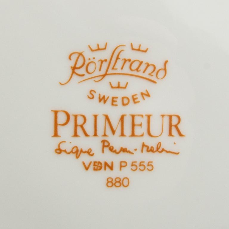 Signe Persson-Melin, servis 43 dlr "Primeur" Rörstrand porslin.