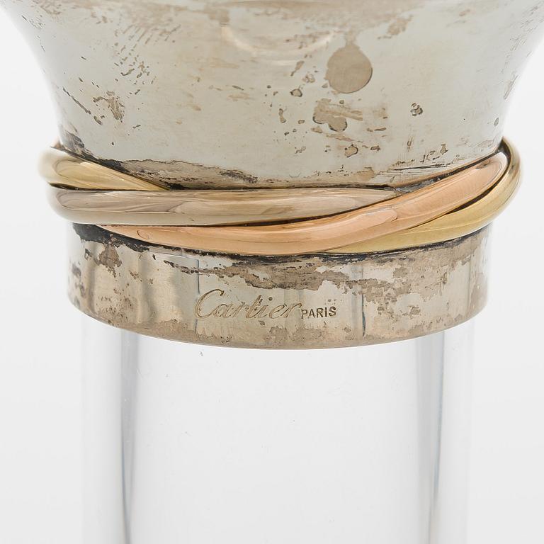 Cartier, A late 20th century wine carafe, France.