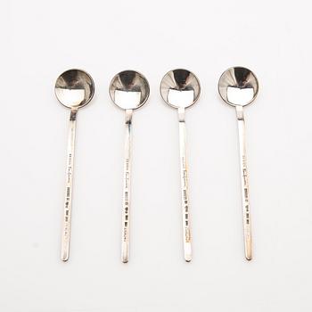 Elon Arenhill, Teaspoons, 4 pcs, sterling silver, Malmö, 1978-1979.