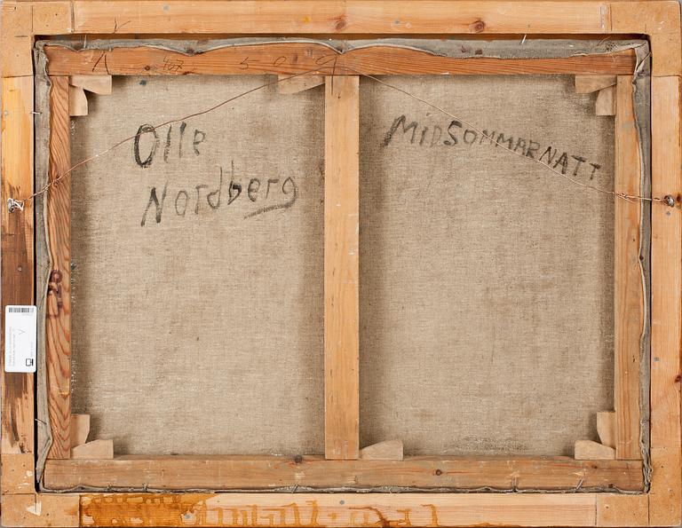OLLE NORDBERG, olja på duk, sign o dat -77.