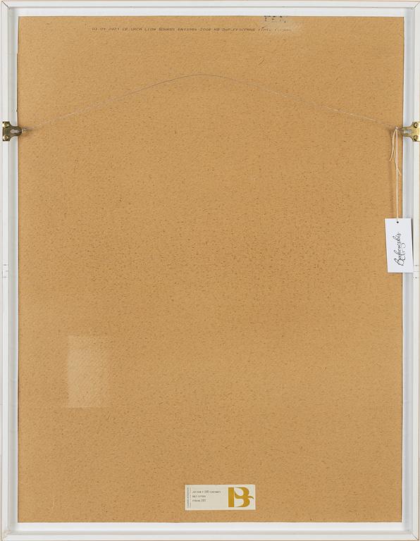 Jim Dine, etching, signed and dated 1972 and numbered 51/75.