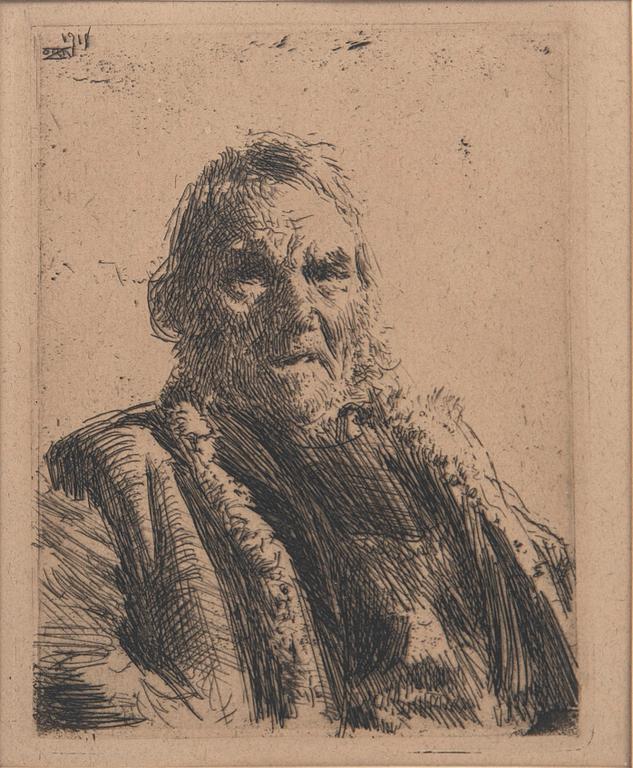 Anders Zorn, Gammal knekt.