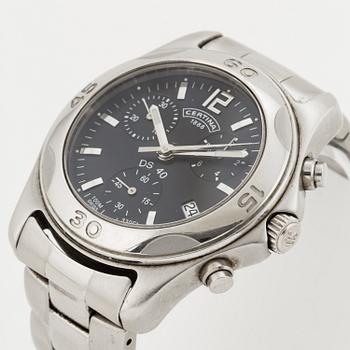 CERTINA, DS 40, wristwatch, chronograph, 38 mm.