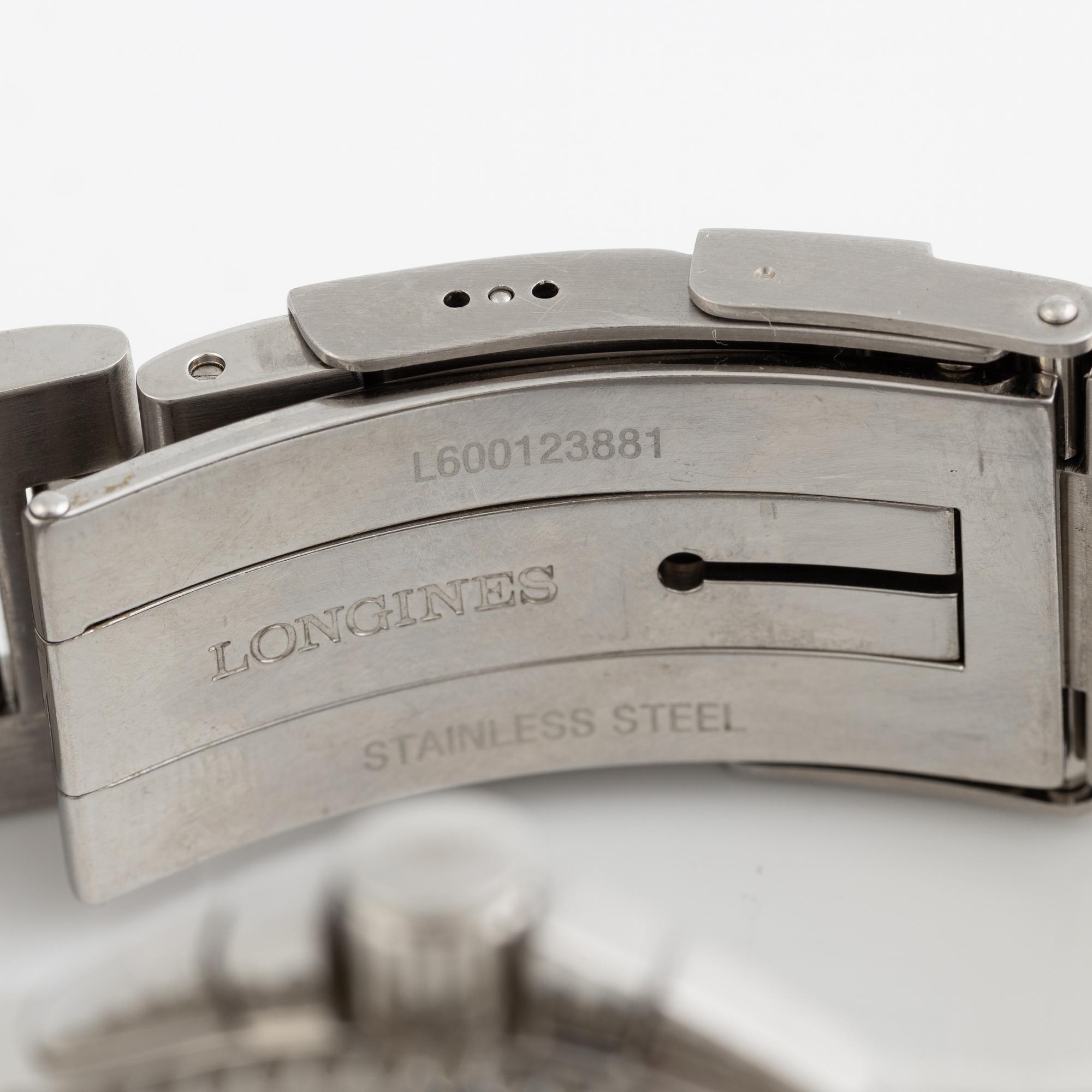 Longines, Hydro Conquest, chronograph, wristwatch, 41 mm.