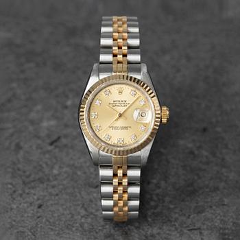 1037. Rolex, Datejust, "Diamond Dial", ca 1988.