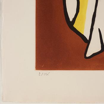 Fernand Léger After, "L'Oiseau rouge dans le bois".