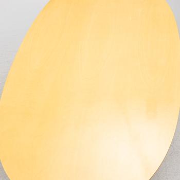 Bruno Mathsson & Piet Hein, a dining table, 'Superellipse', Bruno Mathsson International, Värnamo, 1990's.