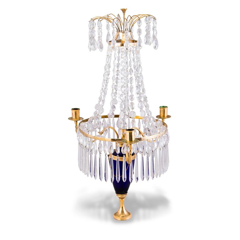 A TABLE CHANDELIER.