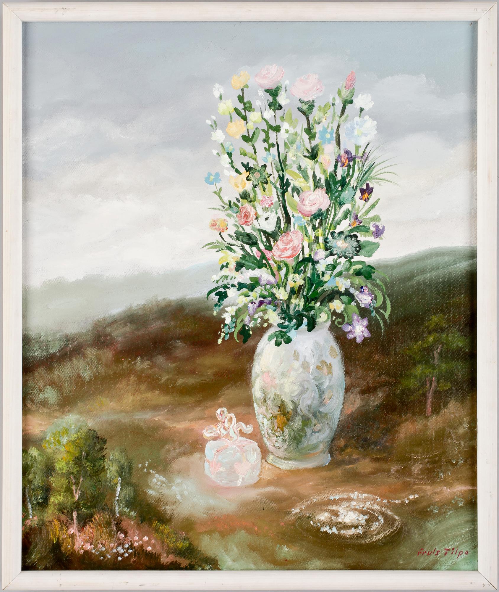 FRULS TILPO, olja på duk. Sign.