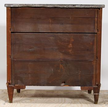 BYRÅ. Sengustaviansk stil, 1800-tal.