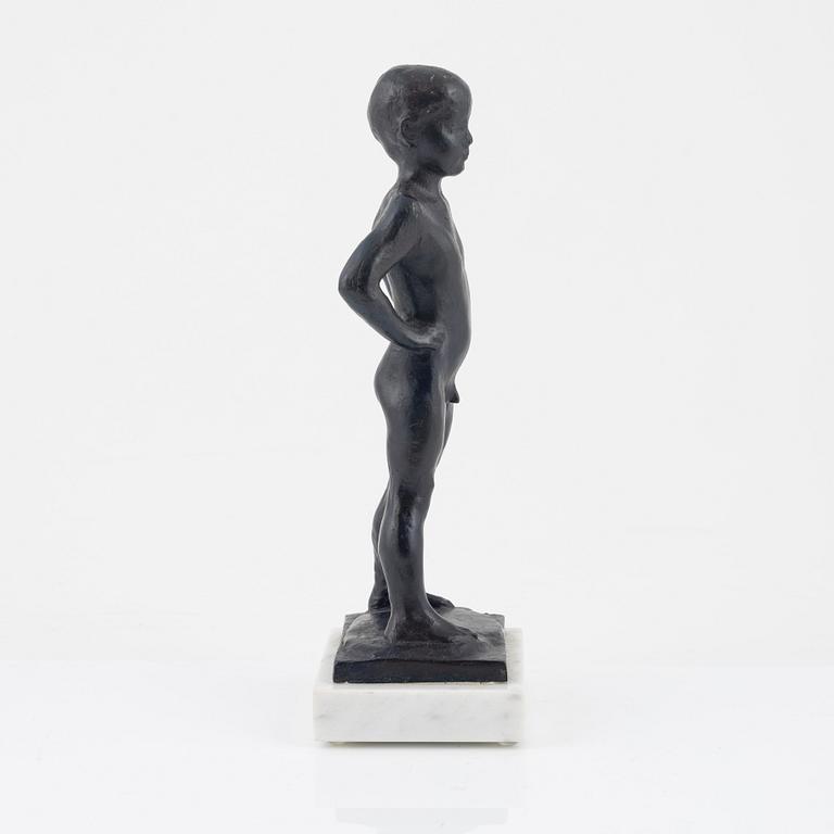 Gudmar Olovson, Sculpture. Cold bronze (bronzed synthetic resin), signed.