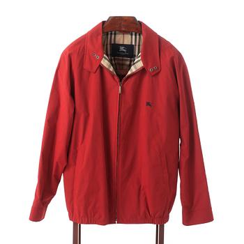 BURBERRY, a red cotton jacket.