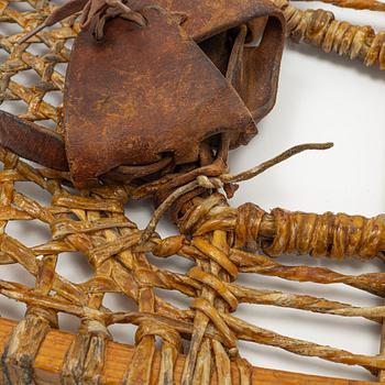 Snowshoes, a pair, Canada, first half of the 20th century.