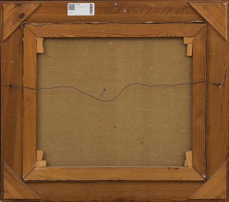 JOHAN JOHANSSON, oil on canvas, and a book.