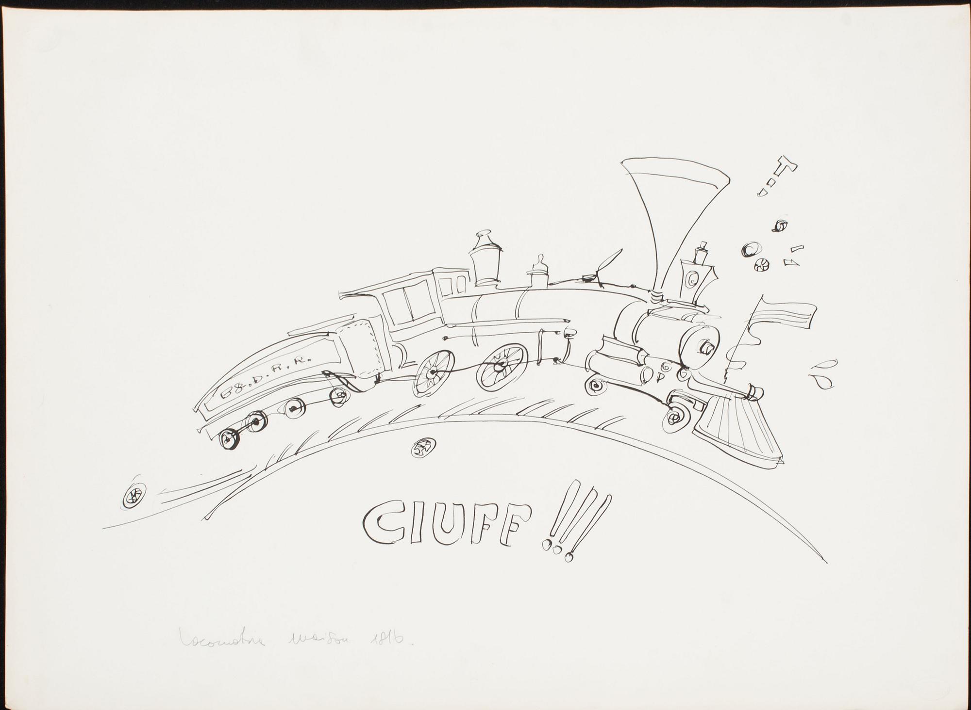 FRANCO COSTA, 3 st, skisser/blandteknik, signerade.