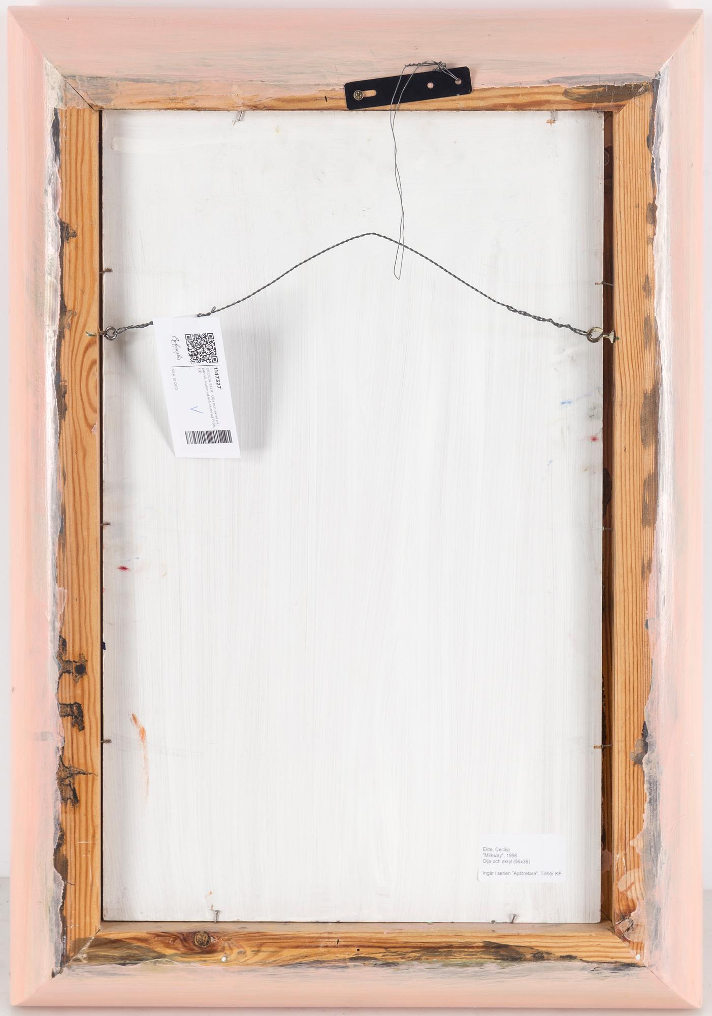CECILIA ELDE, oil and acrylic on panel, signed and dated 1998.