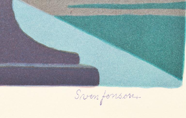 SVEN JONSON, 5 färglitografier. Signerad och numrerad HC 18/25.