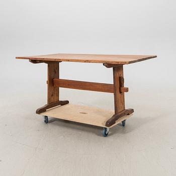 A Swedish late 19th century wooden table.
