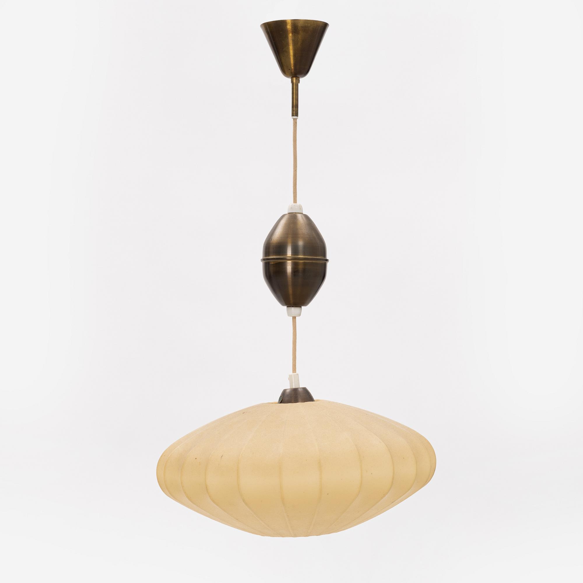 A Swedish Modern ceiling light, 1940's/50's.