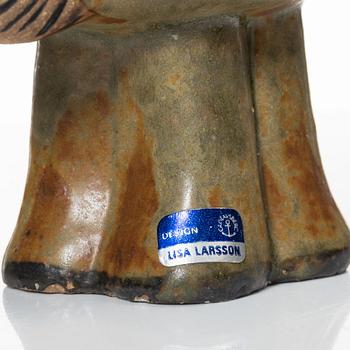 Lisa Larson, figuriner, 2 st, stengods, Gustavsberg.