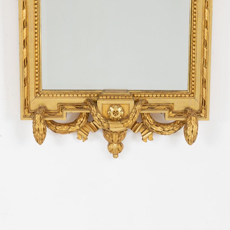 Mirror, Gustavian style, 20th century.