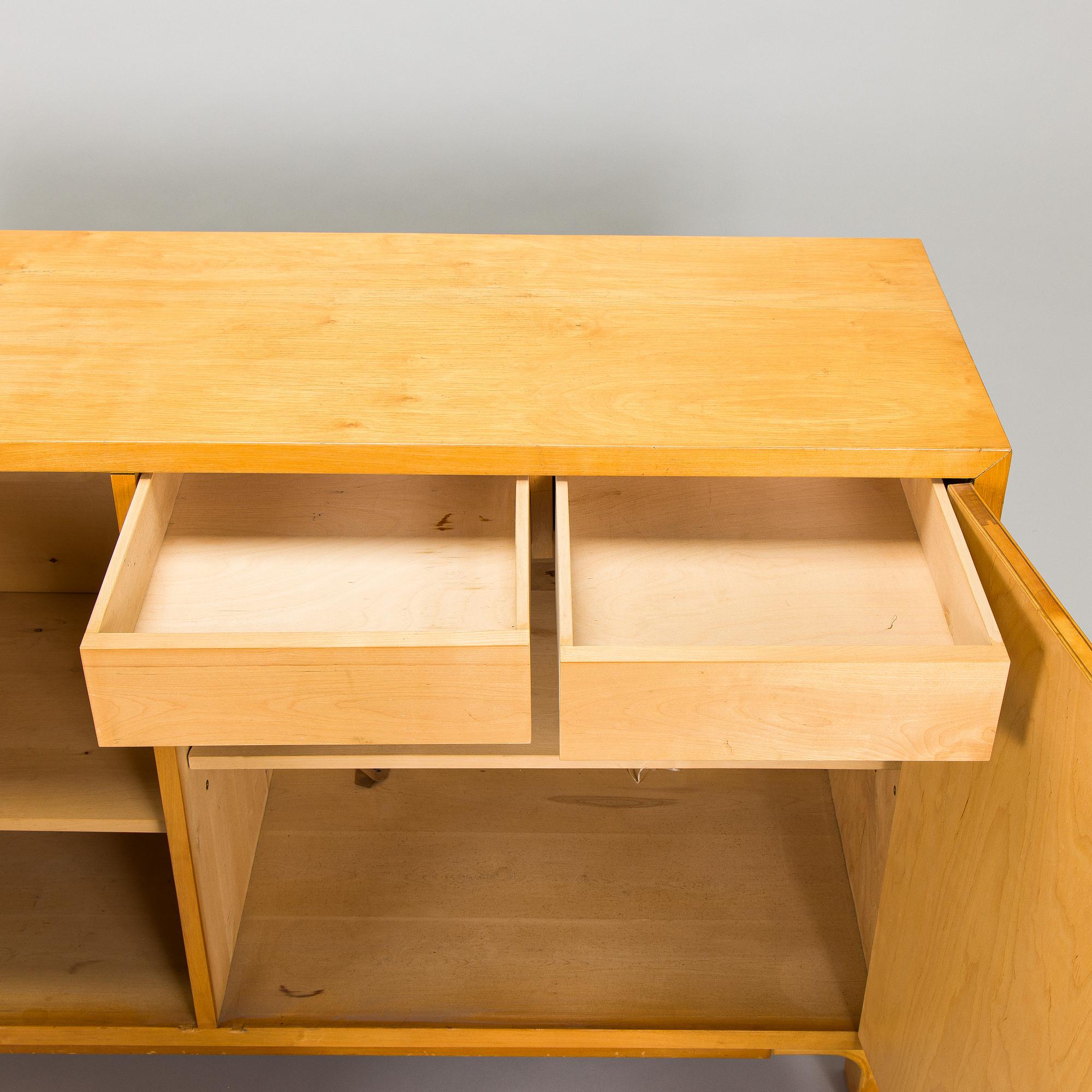 Alvar or Aino Aalto, a mid-20th century cabinet, for O.Y. Huonekalu- ja Rakennustyötehdas A.B.
