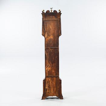 A 18th century grandfather clock.