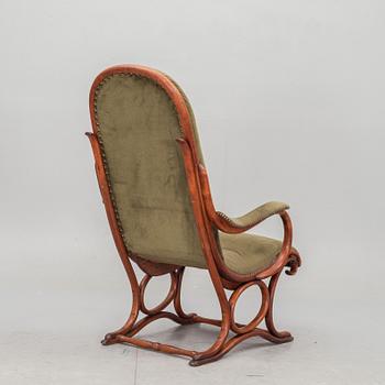 KARMSTOL, märkt Thonet Mundus-Borlava, 1900-talets första hälft.