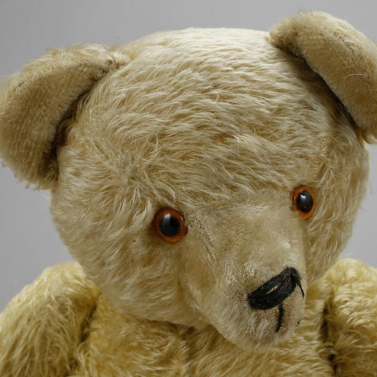 PARTI MJUKDJUR, 3 st. Bland annat Steiff och Hermann. 1900-tal.