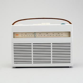 A T24 radio designed by Dieter Rams for Braun, Germany, 1961-3.