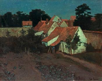 191. Frits Thaulow, "Clair de lune" eller "Måneskinn".