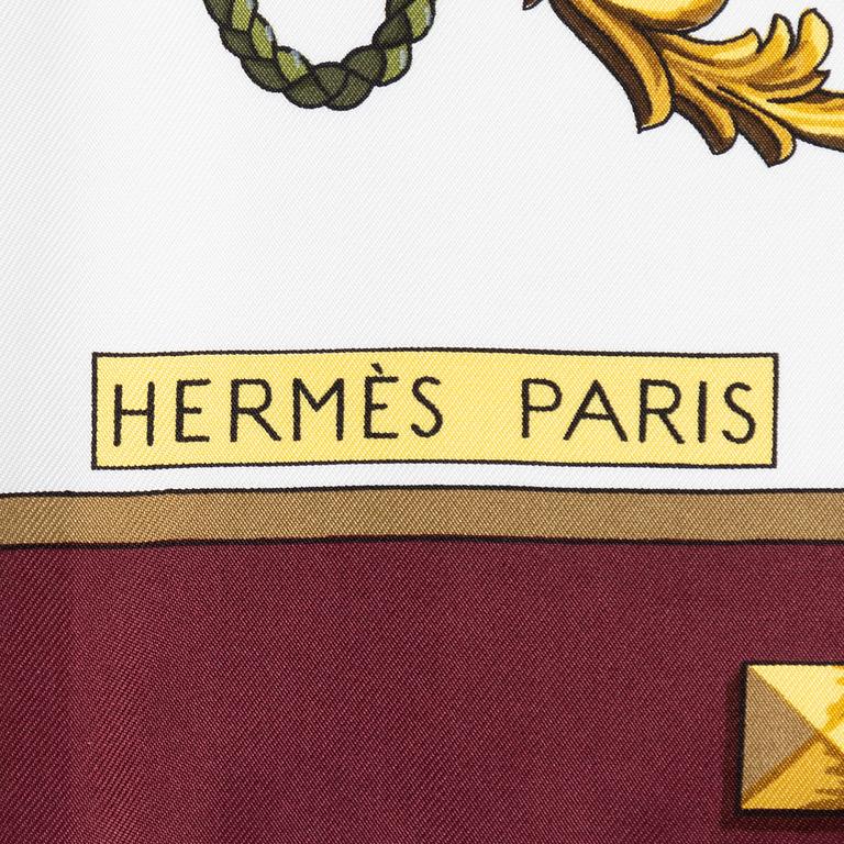 Hermès, scarf, "Les Clés".