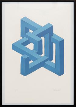 Oscar Reutersvärd, Impossible Figure.