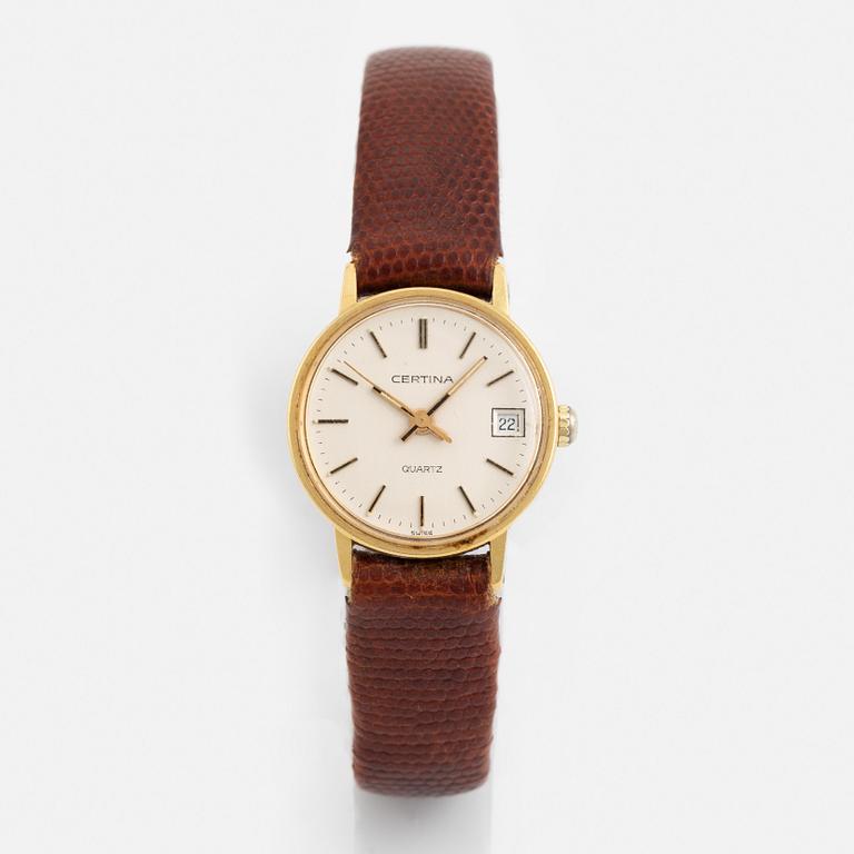 Certina, wristwatch, 22 mm.