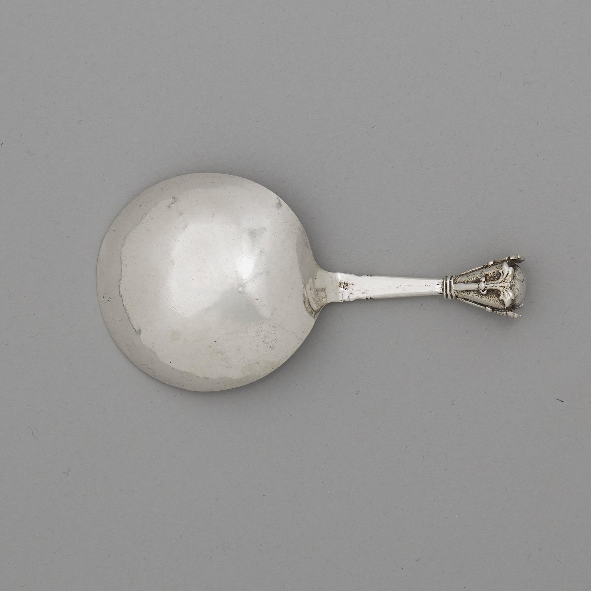 A Scandinavian 16th century silver spoon, unidentified makers mark.