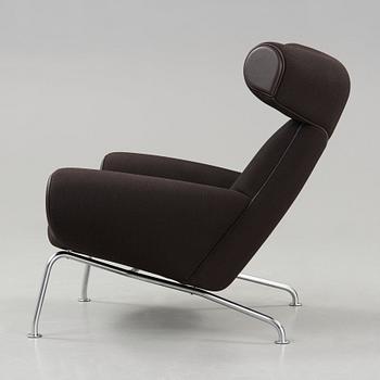HANS J WEGNER, fåtölj "Ox-Chair", sannolikt producerad av AP-stolen, Danmark 1960-tal.
