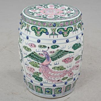 TRÄDGÅRDSPALL, porslin, Kina, 1900/2000-tal.