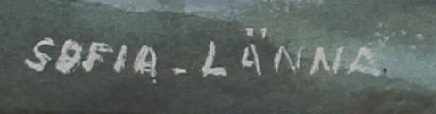 OKÄND KONSTNÄR, akvarell. 1900-talets första hälft.