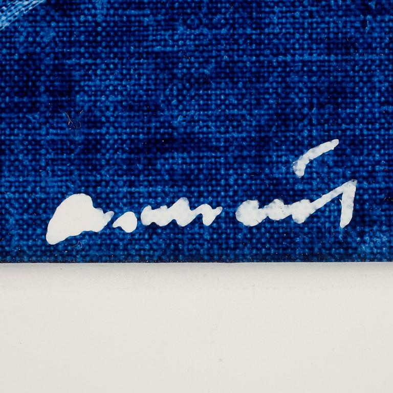 CARL FREDRIK REUTERSWÄRD, olja på pannå, sign och dat 1987 a tergo.