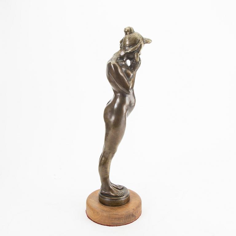 Janos Horvai, a signed bronze sculpture.