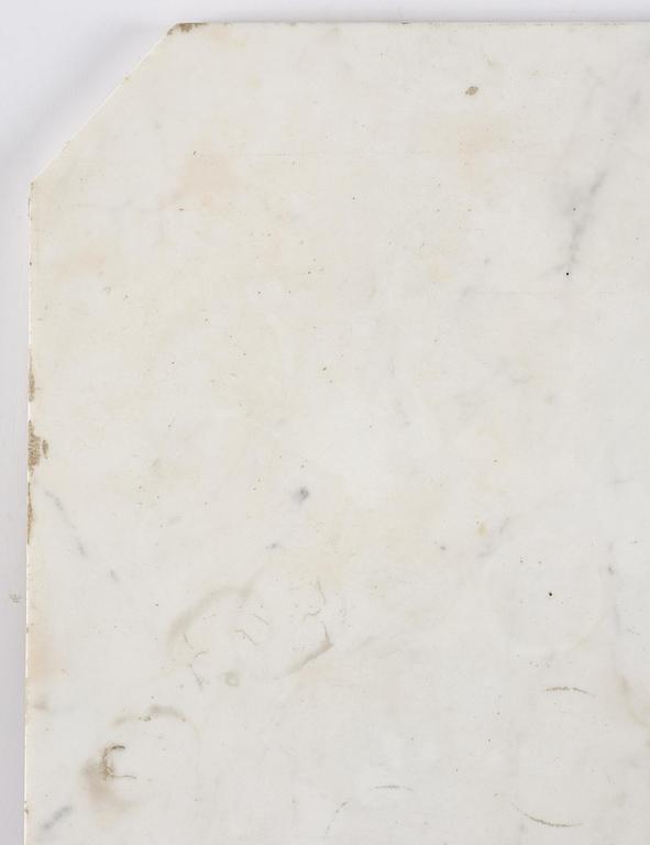 A presumably Austrian Empire centre table, early 19th century.