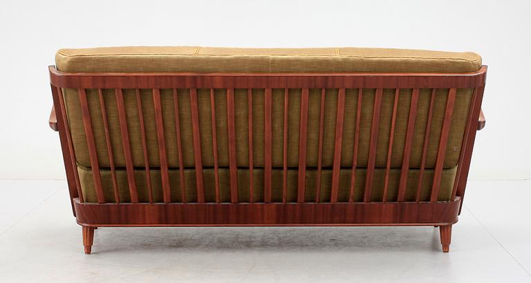 SOFFGRUPP, 3 delar, Förenade Möbler Linköping, 1940-tal.