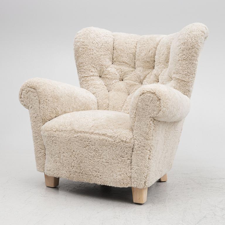 Armchair, Swedish Modern, 1940s.