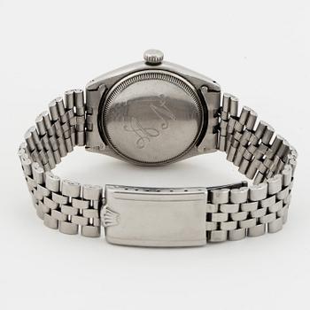 ROLEX, Oyster Perpetual, Chronometer, "Semi Bubble Back", wristwatch, 34,5 mm.