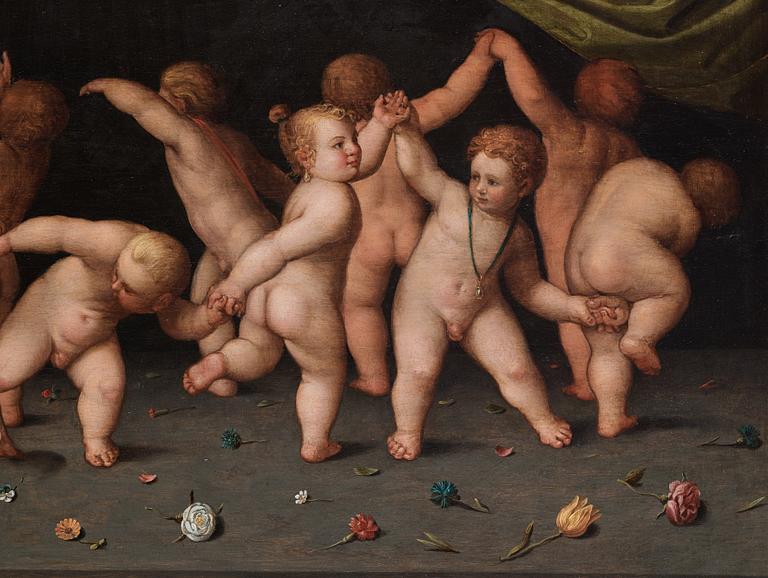 Otto van Veen Circle of, Dancing Putti.