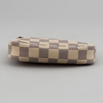 LOUIS VUITTON, A 'Mini Pochette Accessoires' and a shoulder strap.